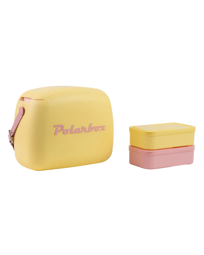 Polarbox Yellow – Rosa Baby Pop 6 L. Køleboks